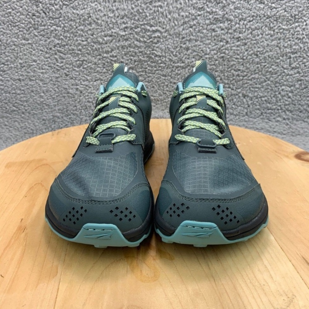 Altra Lone Peak 5 Womens Size 8.5 Shoe Trail Running Hiking Outdoor Balsam Green